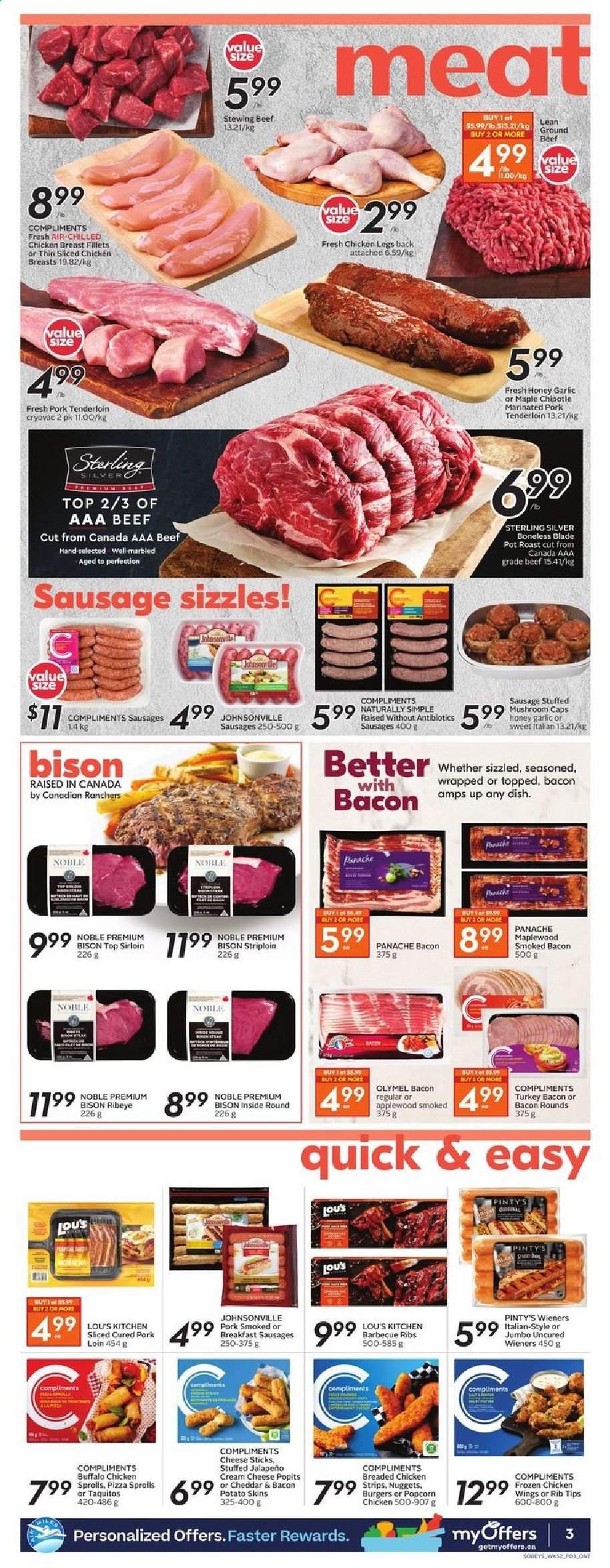 Sobeys flyer - April 22, 2021 - April 28, 2021. Page 3