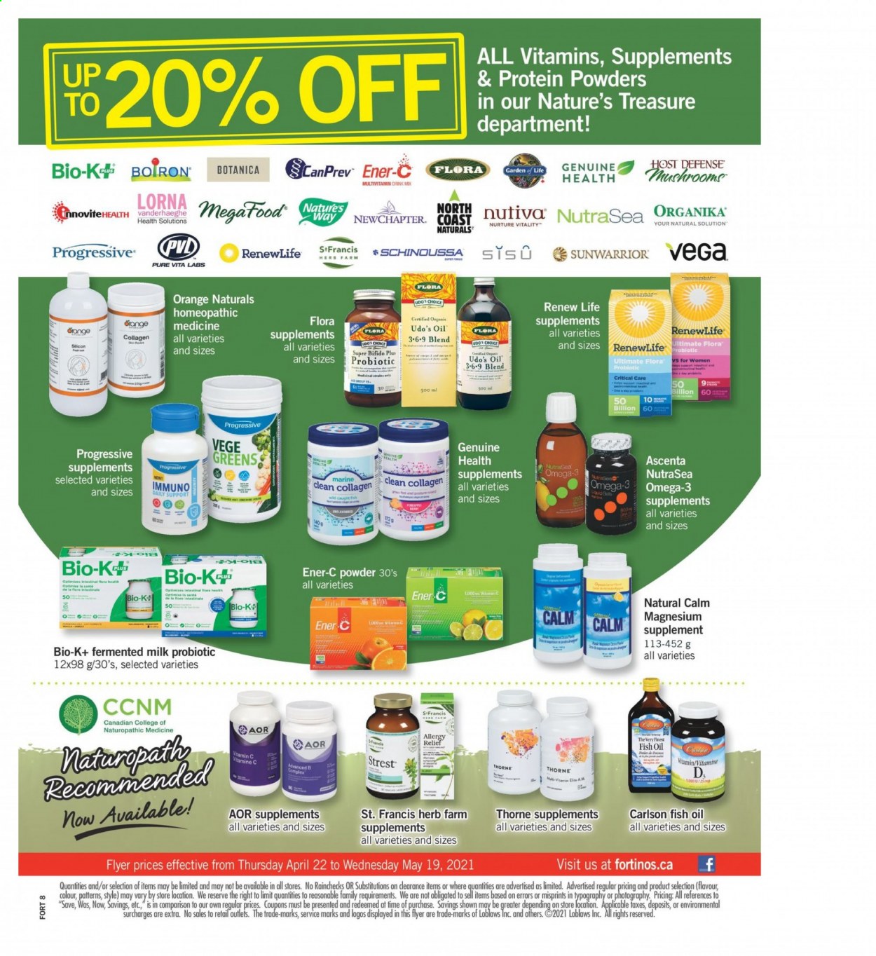 Fortinos flyer - April 22, 2021 - April 28, 2021. Page 16