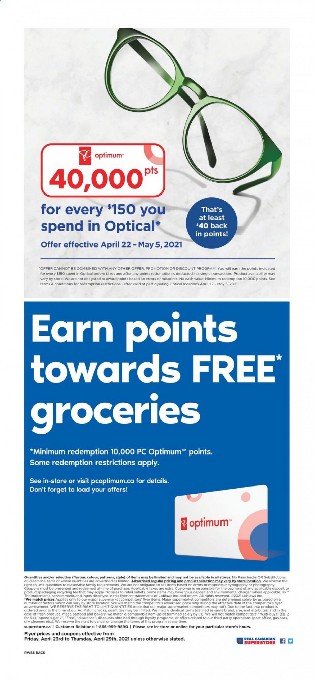 Real Canadian Superstore flyer - April 23, 2021 - April 29, 2021. Page 19