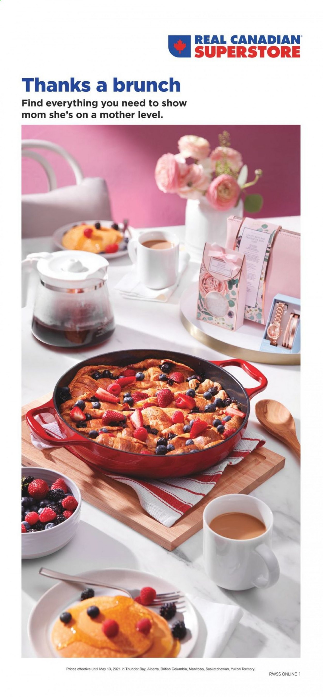 Real Canadian Superstore flyer - April 23, 2021 - May 13, 2021. Page 1
