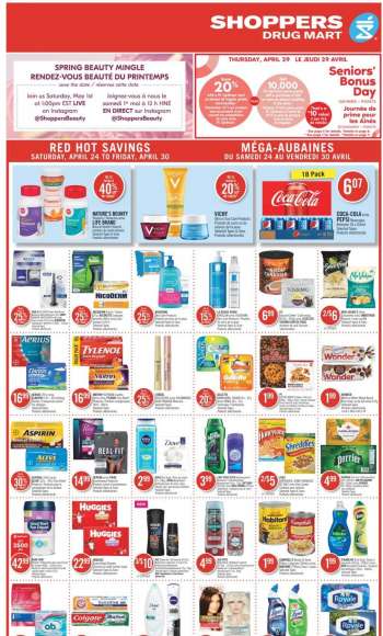 Shoppers Drug Mart Flyer - April 24, 2021 - April 30, 2021.
