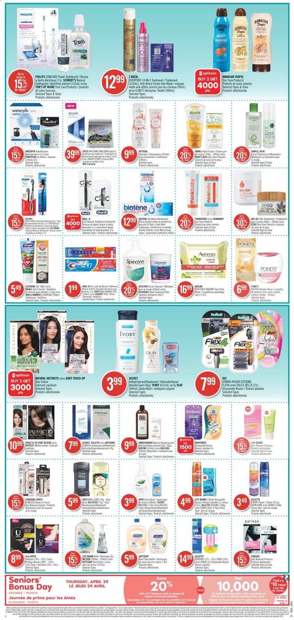 Shoppers Drug Mart flyer - April 24, 2021 - April 30, 2021. Page 6