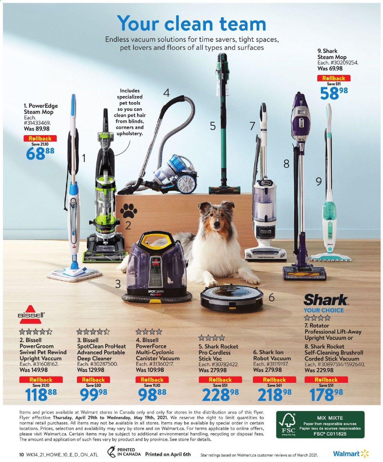 Walmart flyer - April 29, 2021 - May 19, 2021. Page 10