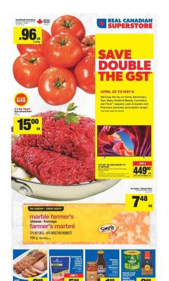 Real Canadian Superstore Flyer - April 30, 2021 - May 06, 2021.