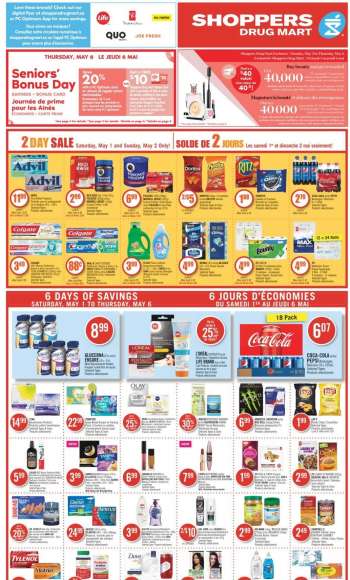 Shoppers Drug Mart Flyer - May 01, 2021 - May 06, 2021.