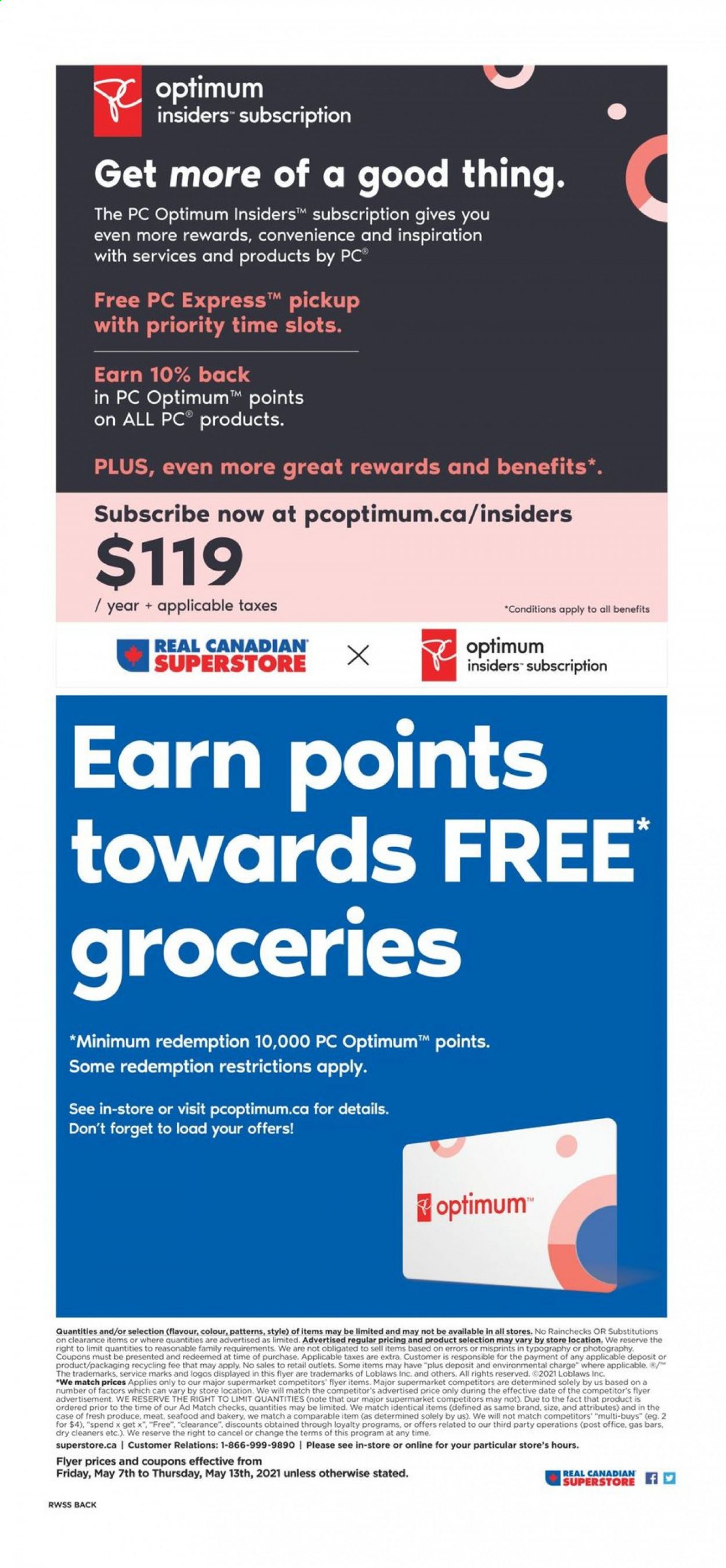Real Canadian Superstore flyer - May 07, 2021 - May 13, 2021. Page 18