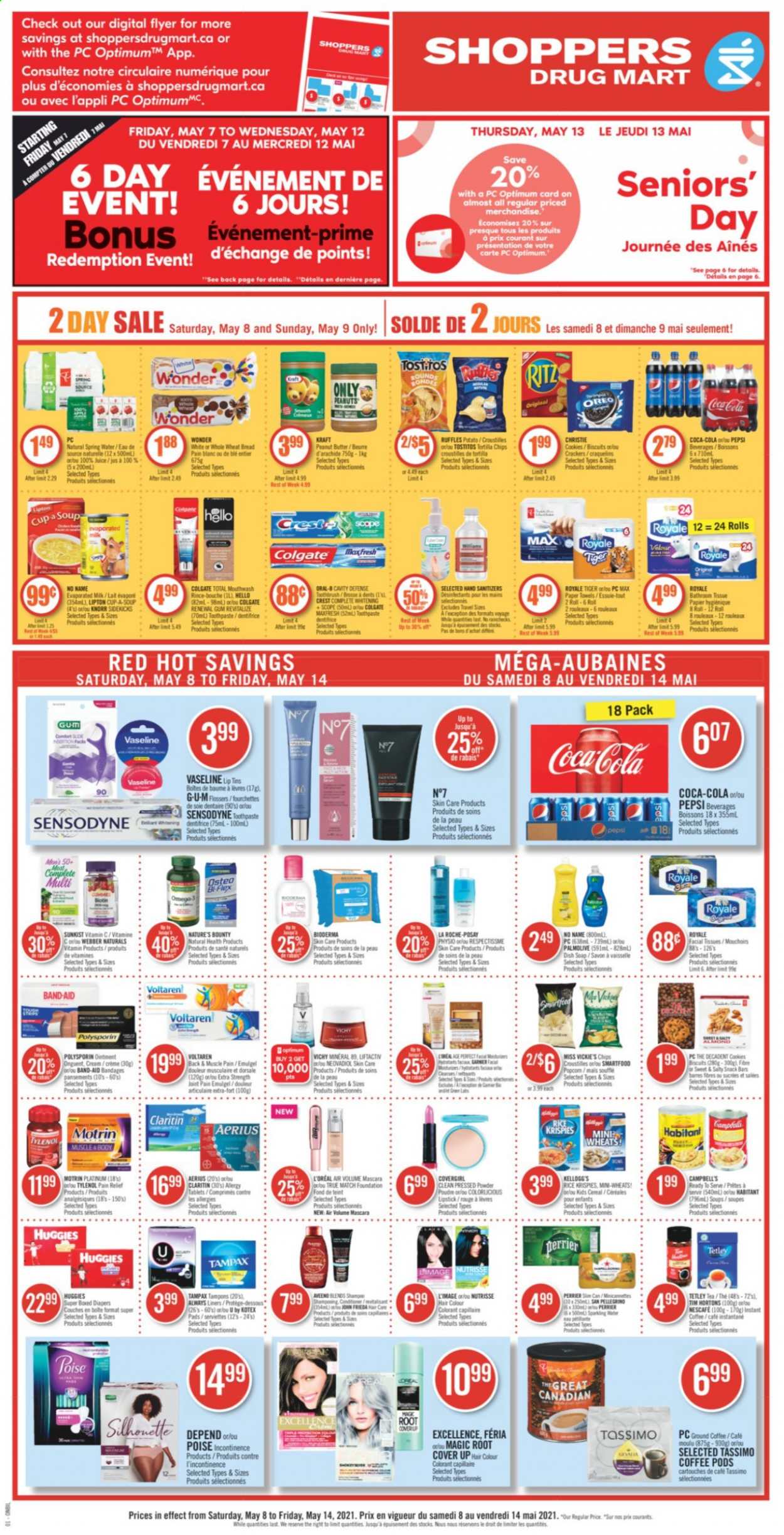 Shoppers Drug Mart flyer - May 08, 2021 - May 14, 2021. Page 1