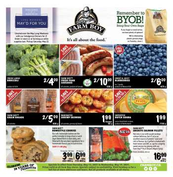 Farm Boy Flyer - May 13, 2021 - May 19, 2021.