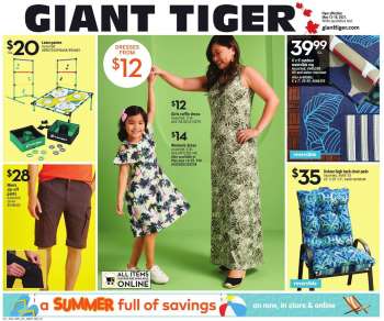 Circulaire Giant Tiger - 12 Mai 2021 - 18 Mai 2021.