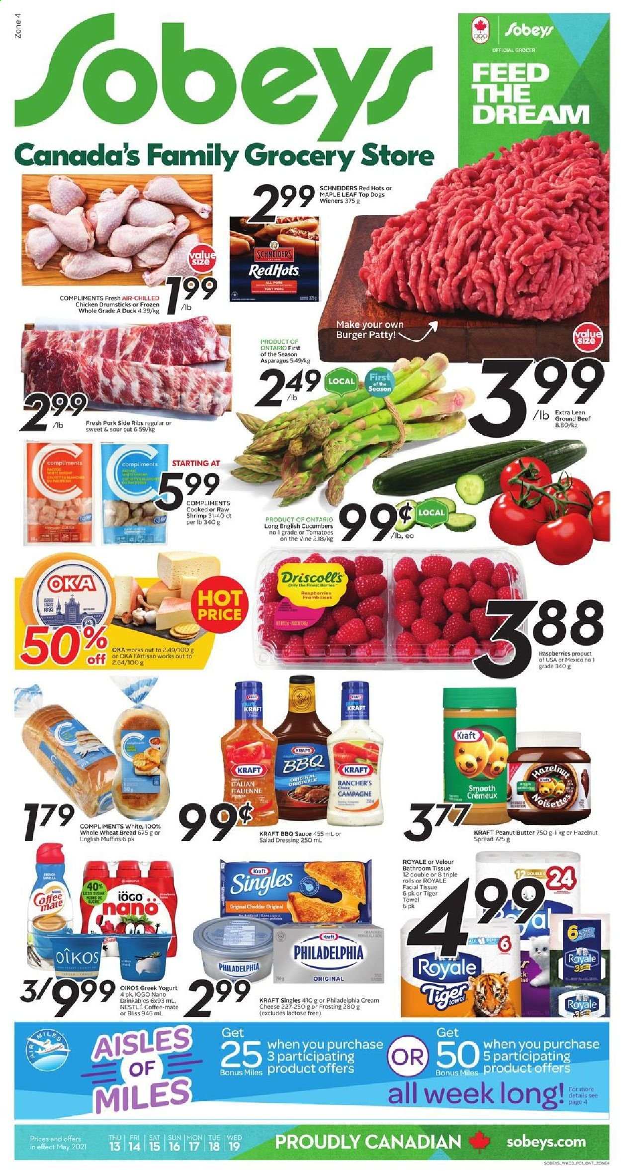 Sobeys flyer - May 13, 2021 - May 19, 2021. Page 1