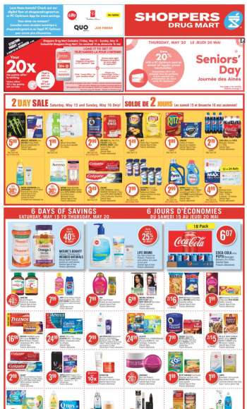 Shoppers Drug Mart Flyer - May 15, 2021 - May 20, 2021.
