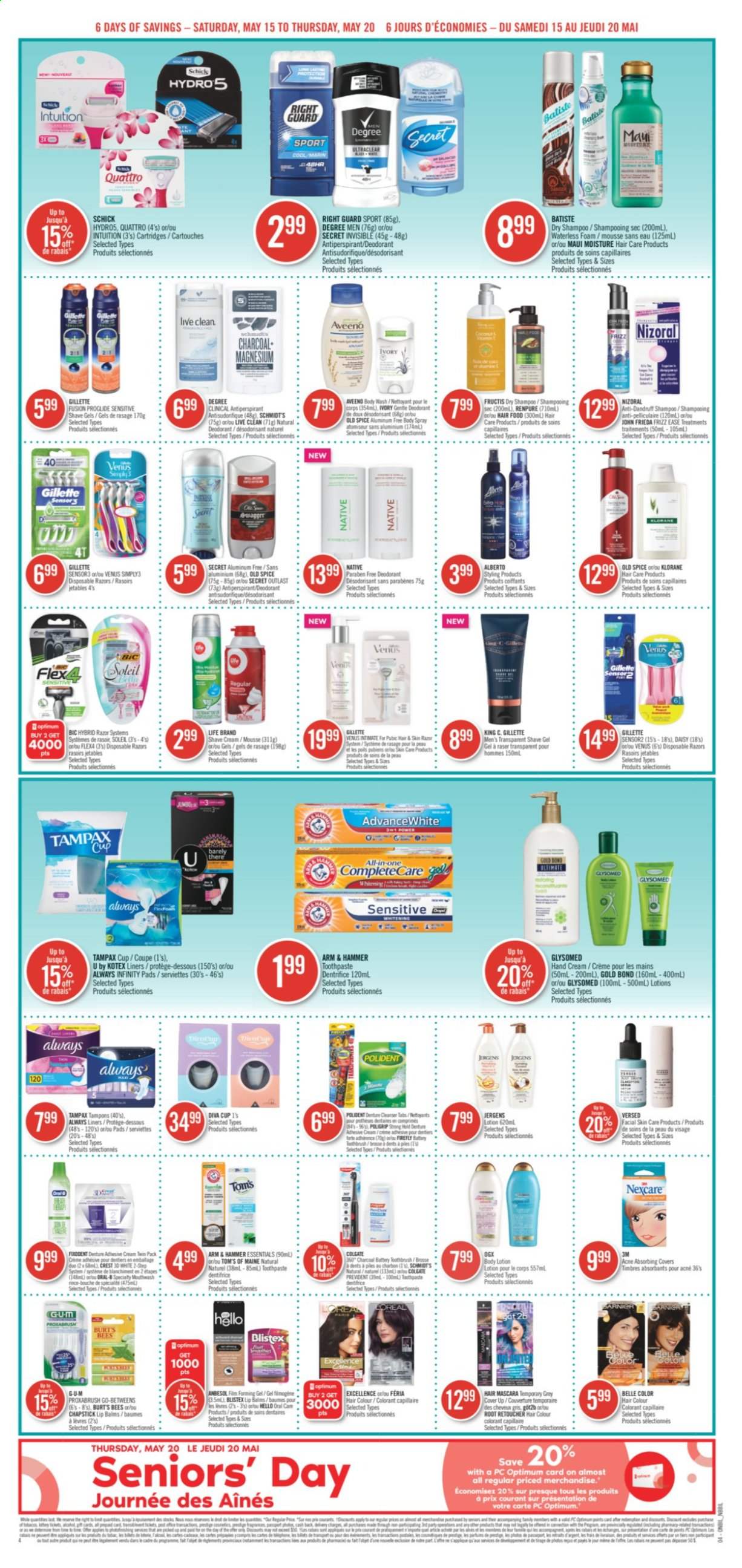 Shoppers Drug Mart flyer - May 15, 2021 - May 20, 2021. Page 4