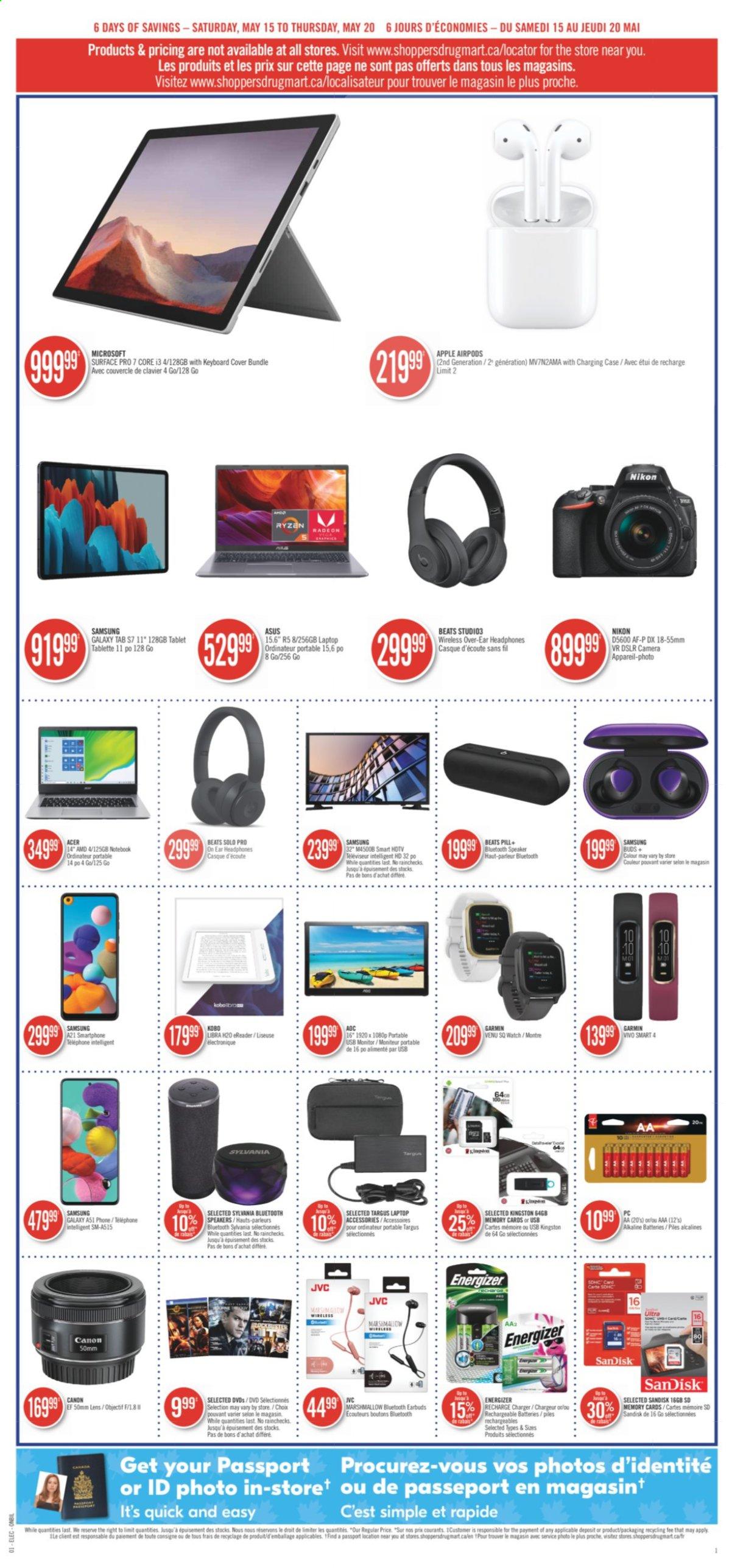 Shoppers Drug Mart flyer - May 15, 2021 - May 20, 2021. Page 7