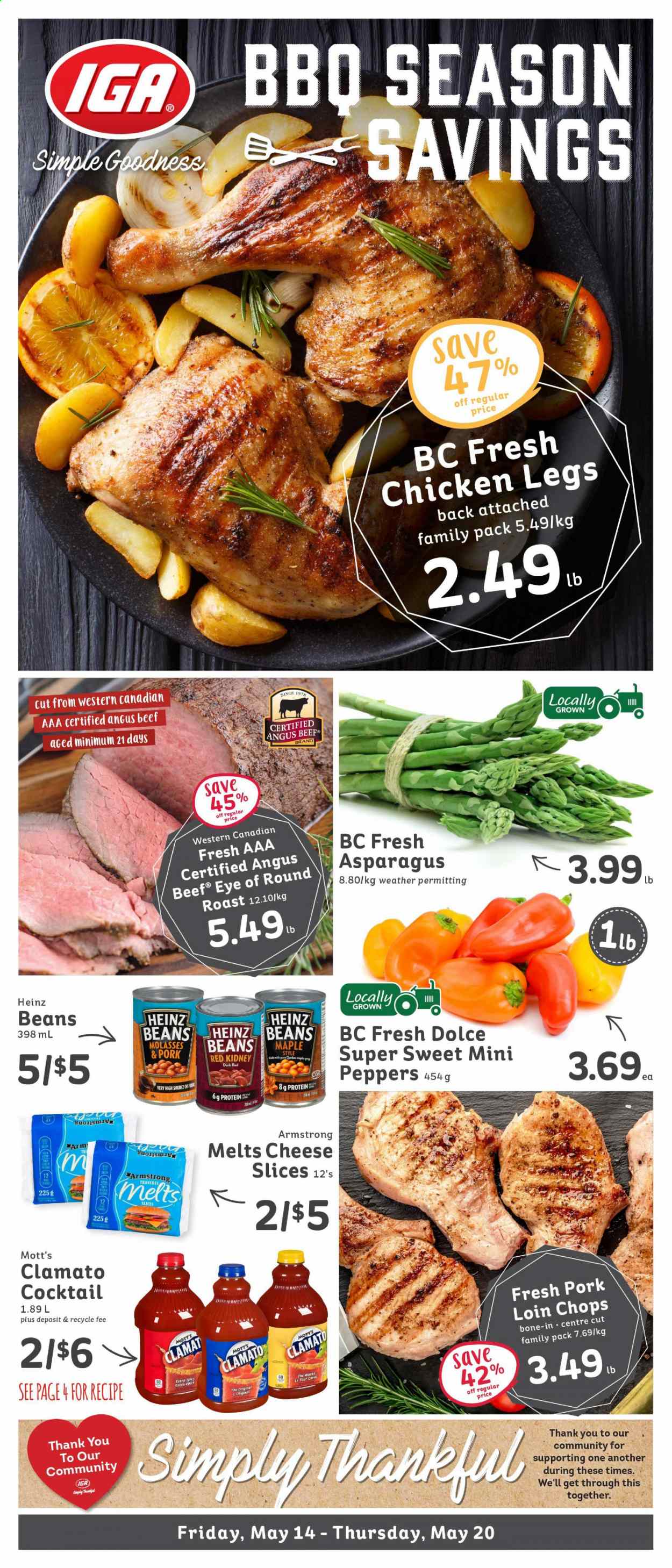 IGA Simple Goodness flyer - May 14, 2021 - May 20, 2021. Page 1