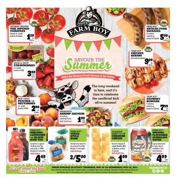 Farm Boy Flyer - May 20, 2021 - May 26, 2021.