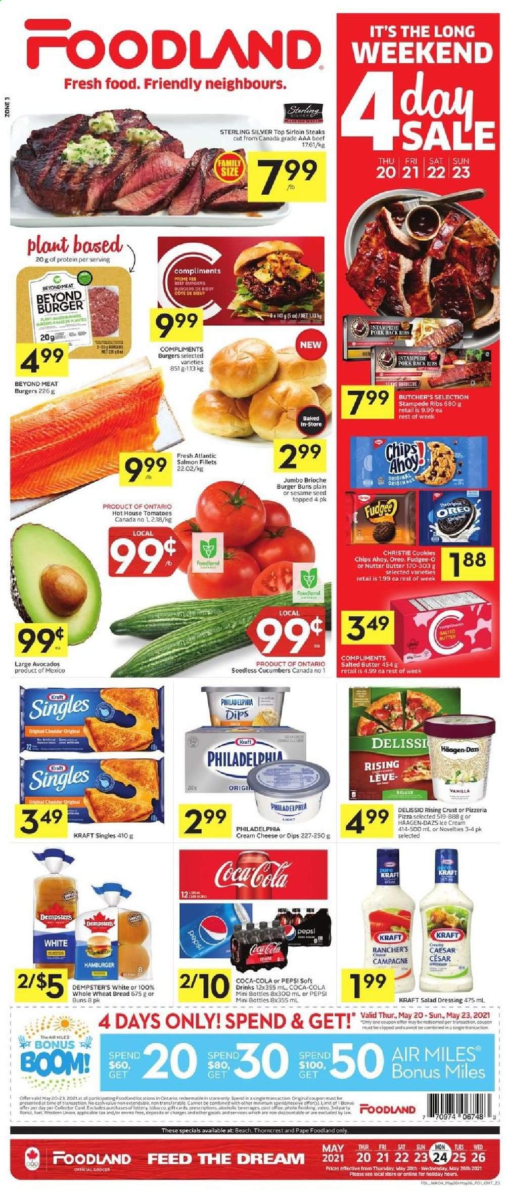 Foodland flyer - May 20, 2021 - May 26, 2021. Page 1