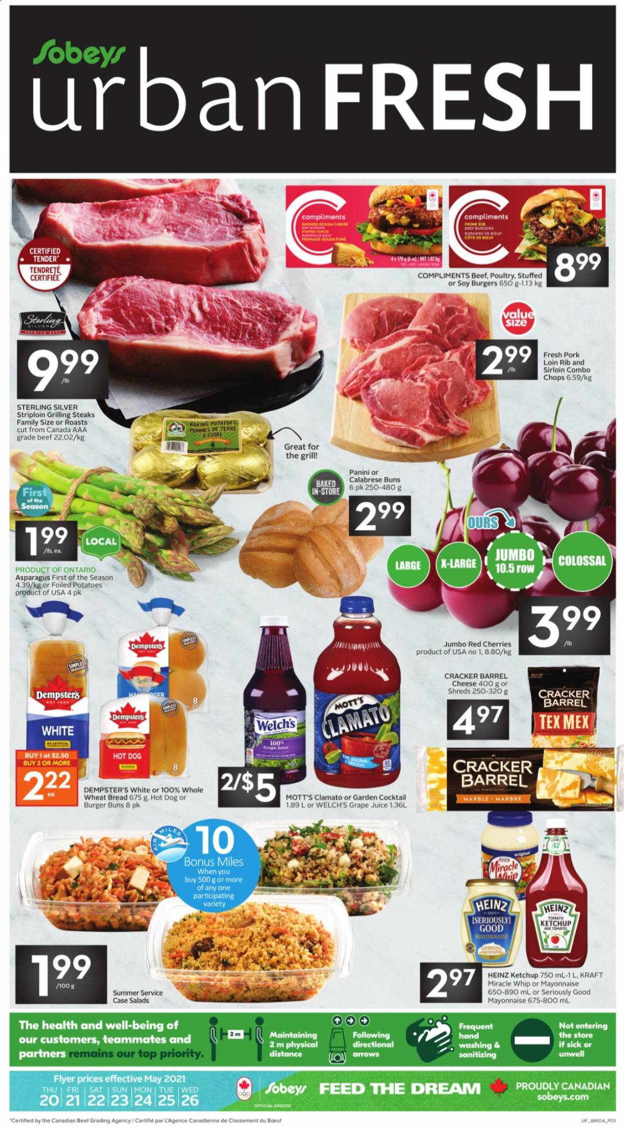 Sobeys Urban Fresh flyer - May 20, 2021 - May 26, 2021. Page 1