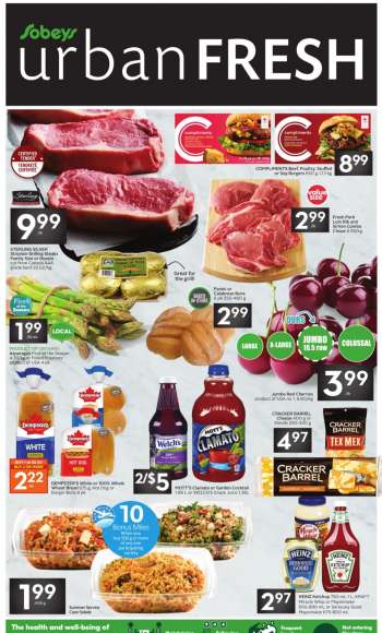 Sobeys Urban Fresh Flyer - May 20, 2021 - May 26, 2021.