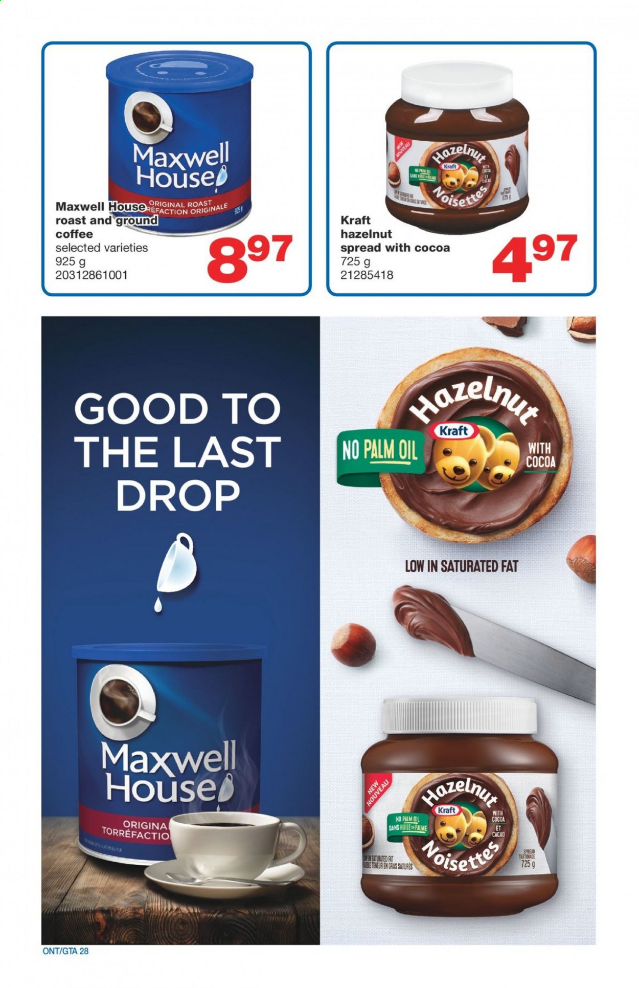 thumbnail - Wholesale Club Flyer - May 20, 2021 - June 09, 2021 - Sales products - Kraft®, oil, Maxwell House, coffee. Page 28.