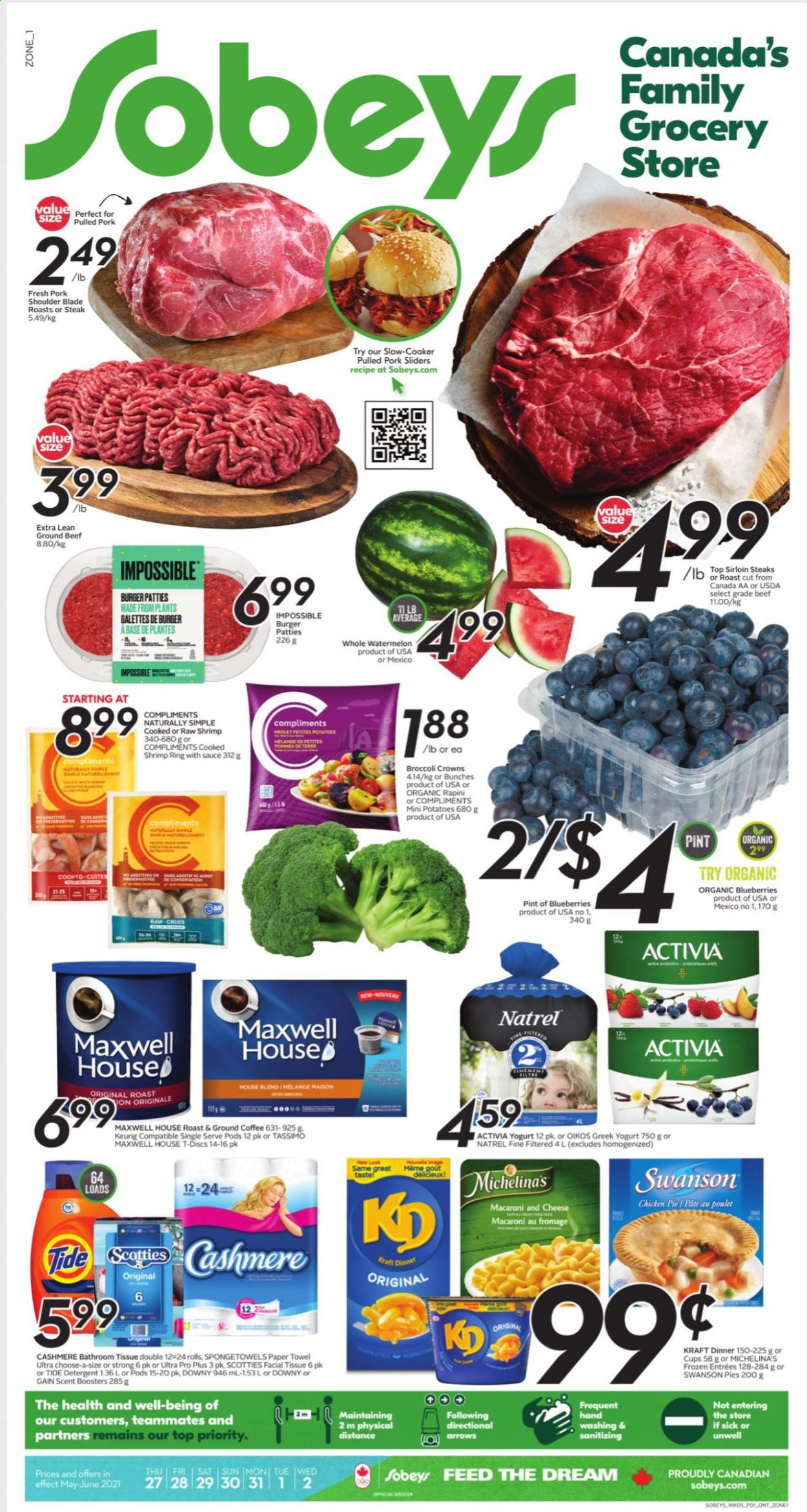 Sobeys flyer - May 27, 2021 - June 02, 2021. Page 1