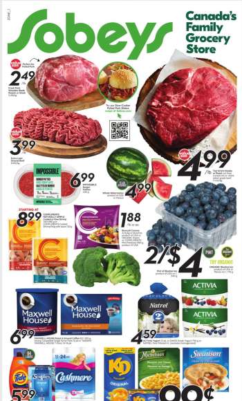 Sobeys Flyer - May 27, 2021 - June 02, 2021.