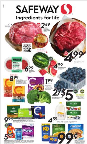 Safeway Flyer - May 27, 2021 - June 02, 2021.
