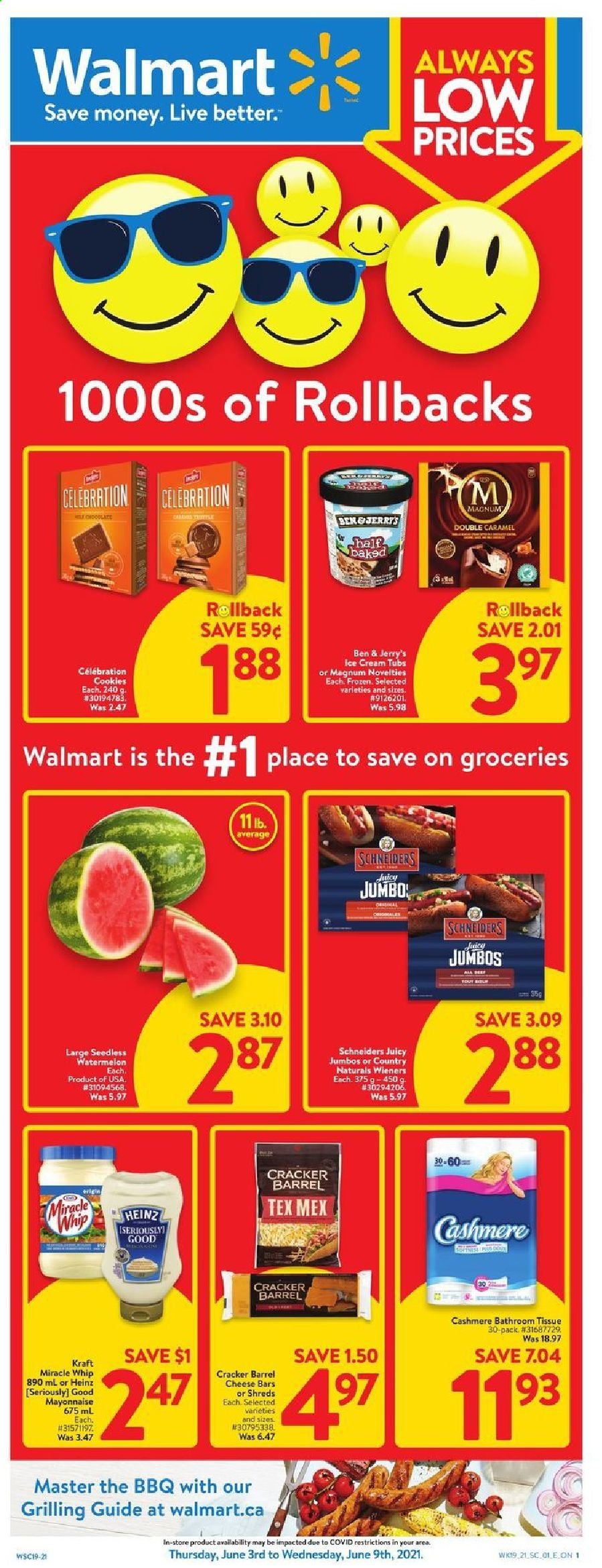 Walmart flyer - June 03, 2021 - June 09, 2021. Page 1