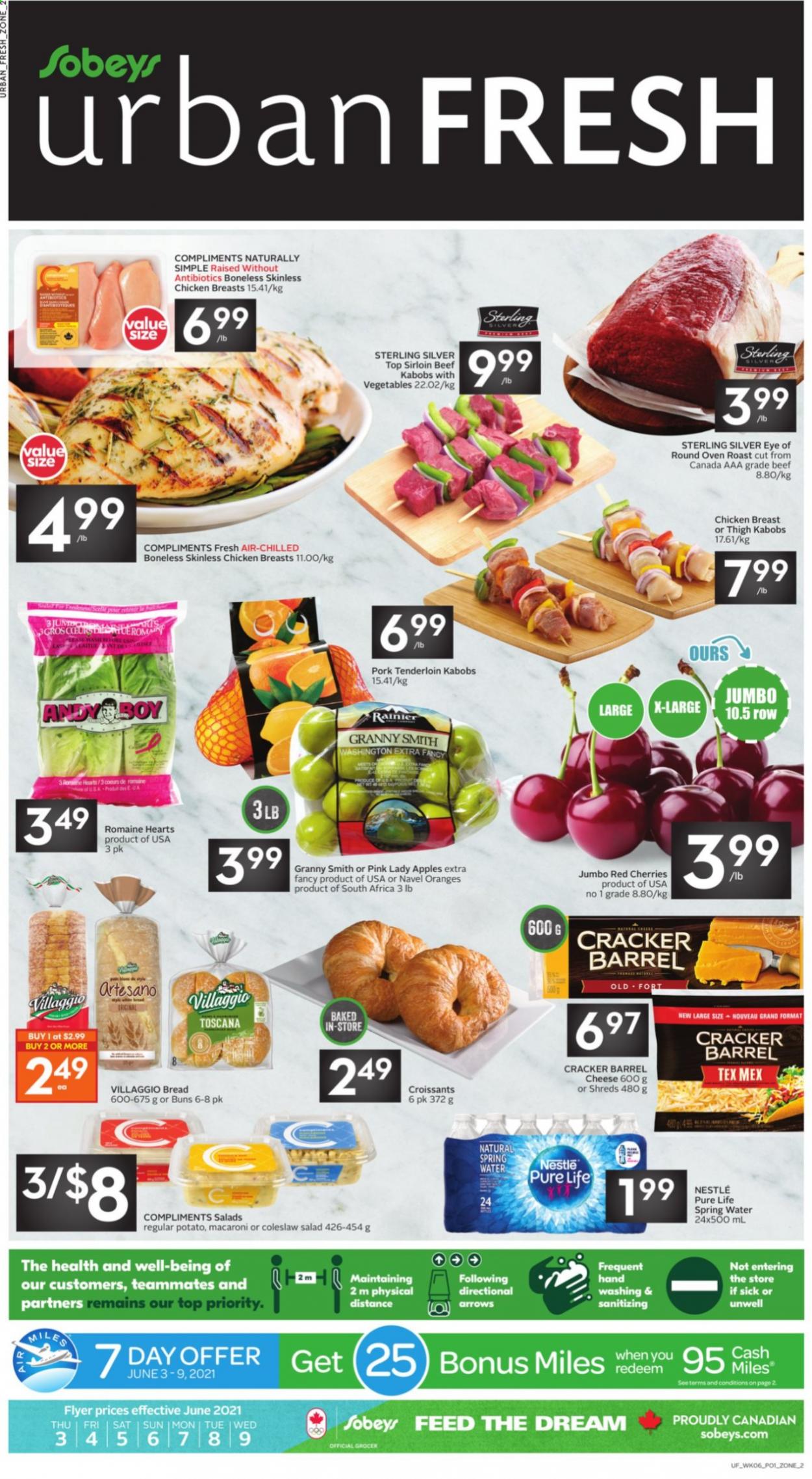 Sobeys Urban Fresh flyer - June 03, 2021 - June 09, 2021. Page 1