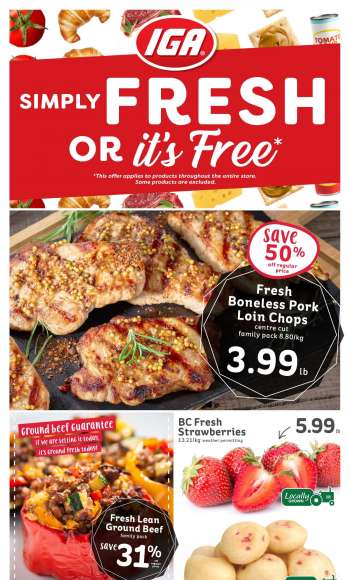 IGA Simple Goodness Flyer - June 04, 2021 - June 10, 2021.
