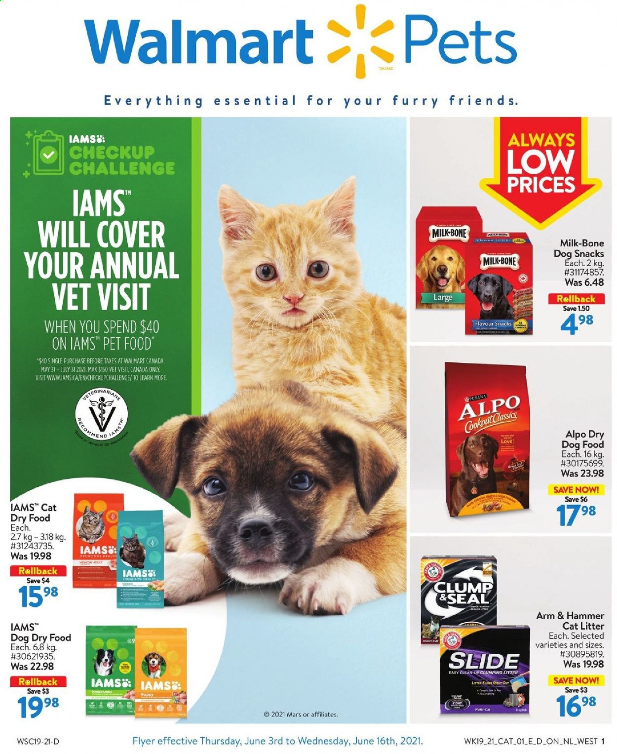Walmart flyer - June 03, 2021 - June 16, 2021. Page 1
