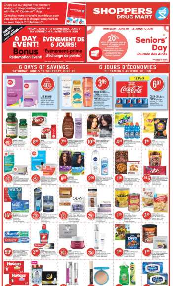 Shoppers Drug Mart Flyer - June 05, 2021 - June 10, 2021.