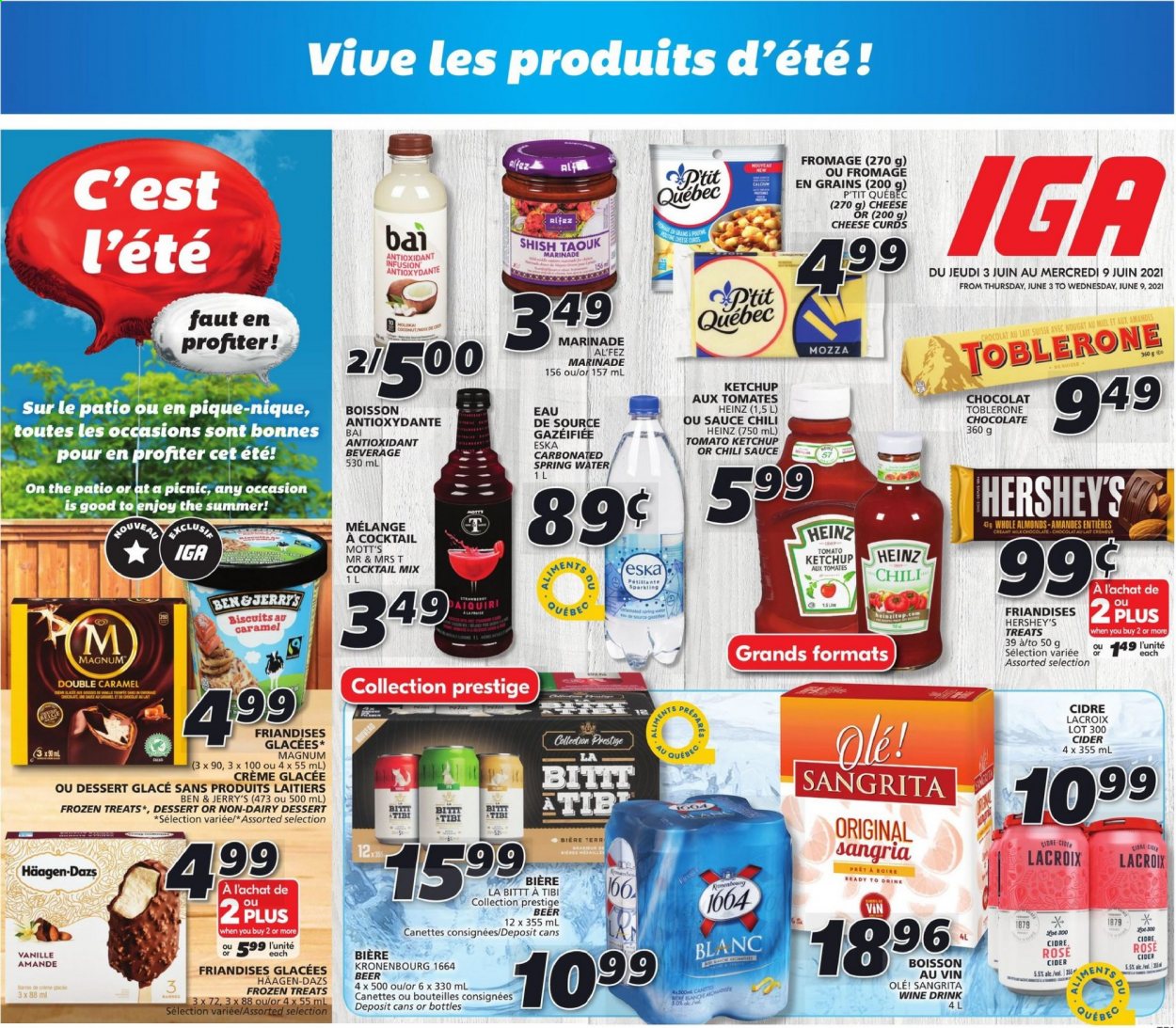 IGA flyer - June 03, 2021 - June 09, 2021. Page 1