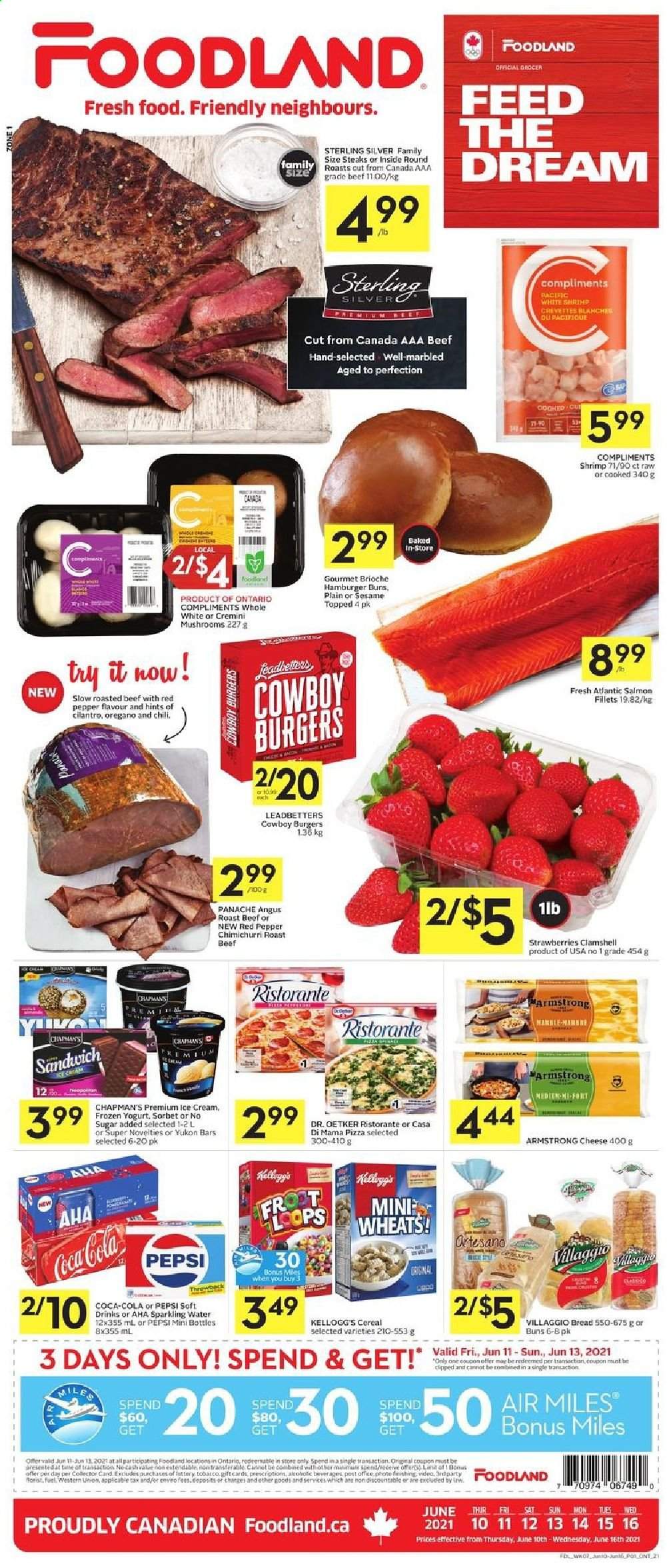 Foodland flyer - June 10, 2021 - June 16, 2021. Page 1