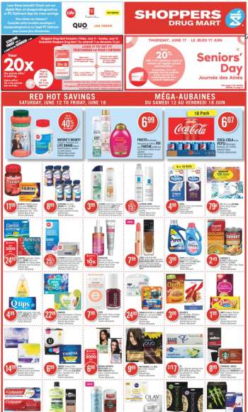 Shoppers Drug Mart Flyer - June 12, 2021 - June 18, 2021.