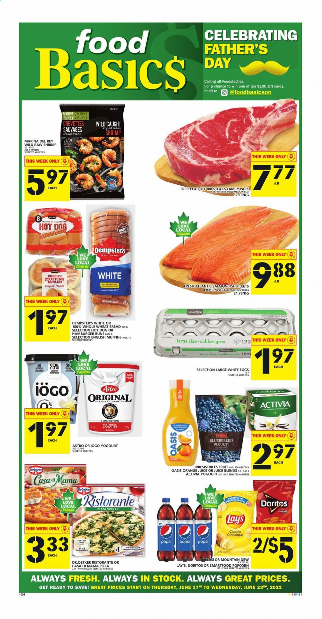 Food Basics flyer - June 17, 2021 - June 23, 2021. Page 1