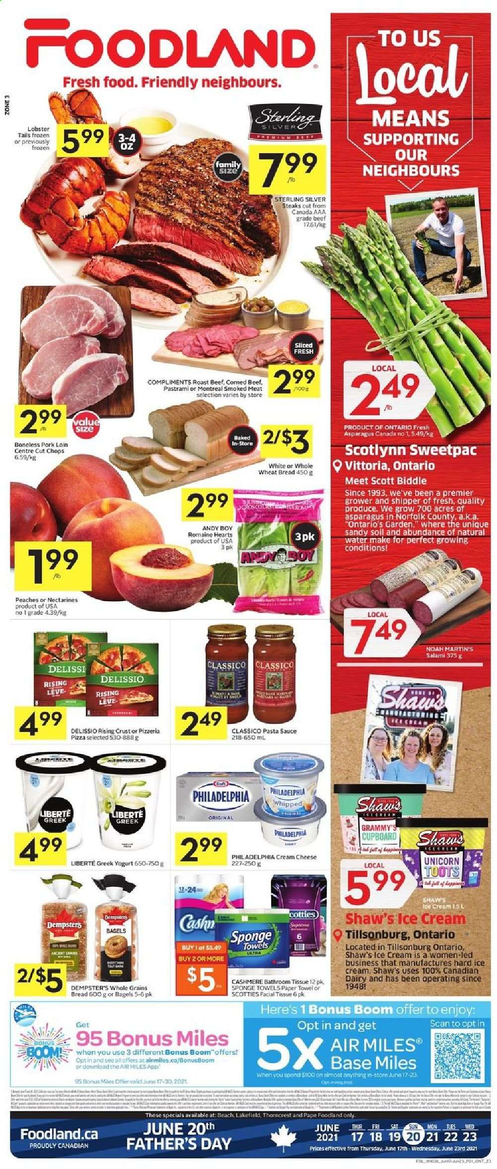 Foodland flyer - June 17, 2021 - June 23, 2021. Page 1