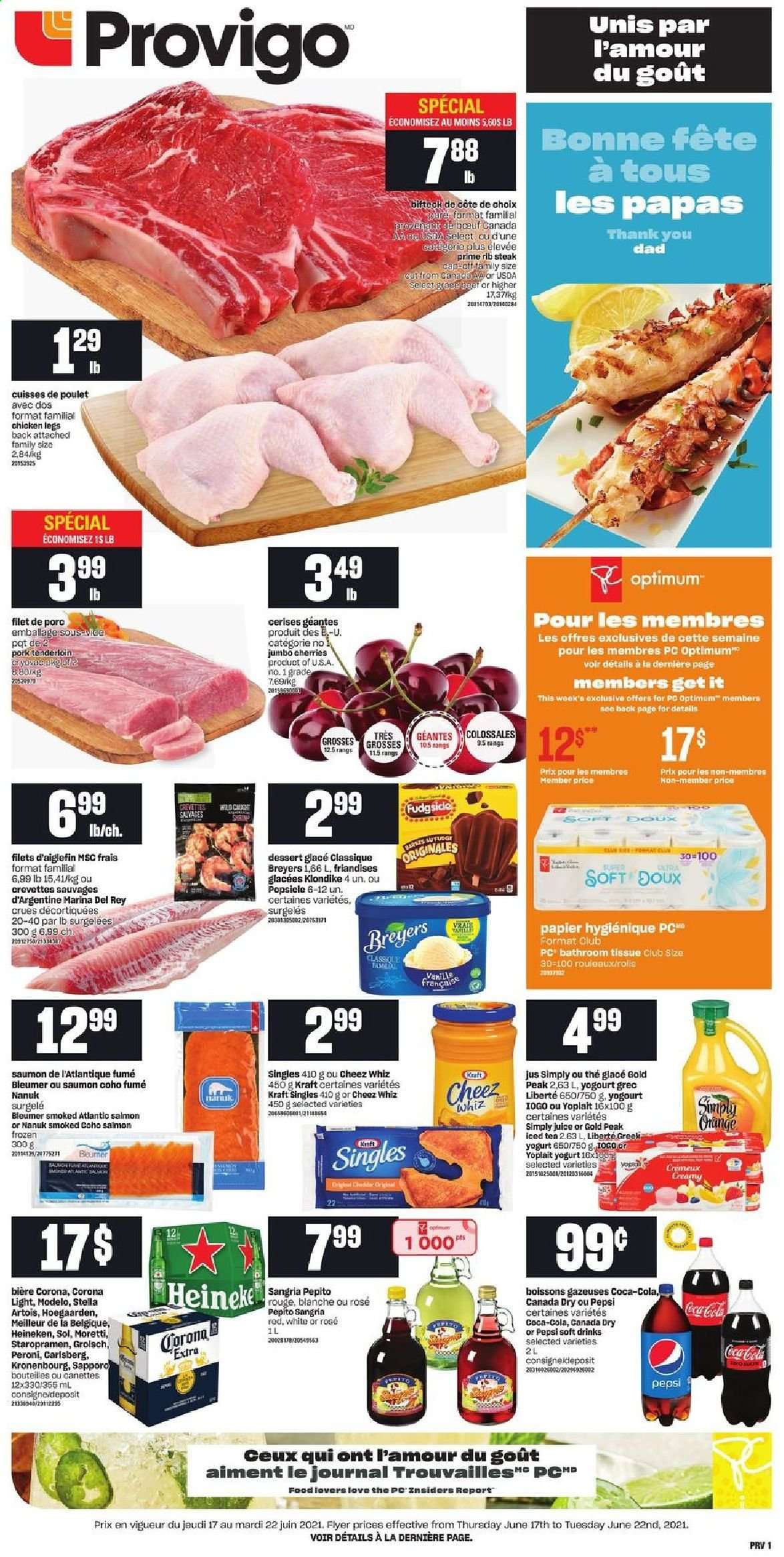 Provigo flyer - June 17, 2021 - June 22, 2021. Page 1