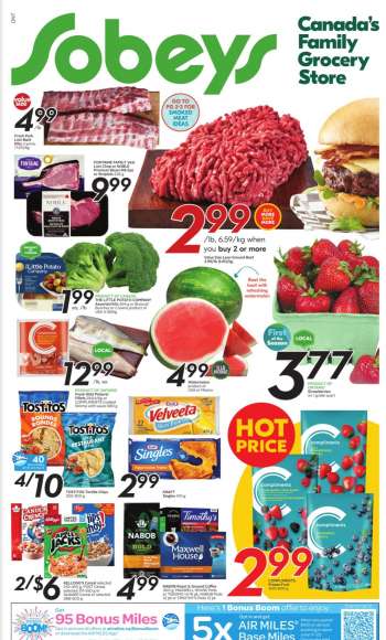 Sobeys Flyer - June 17, 2021 - June 23, 2021.