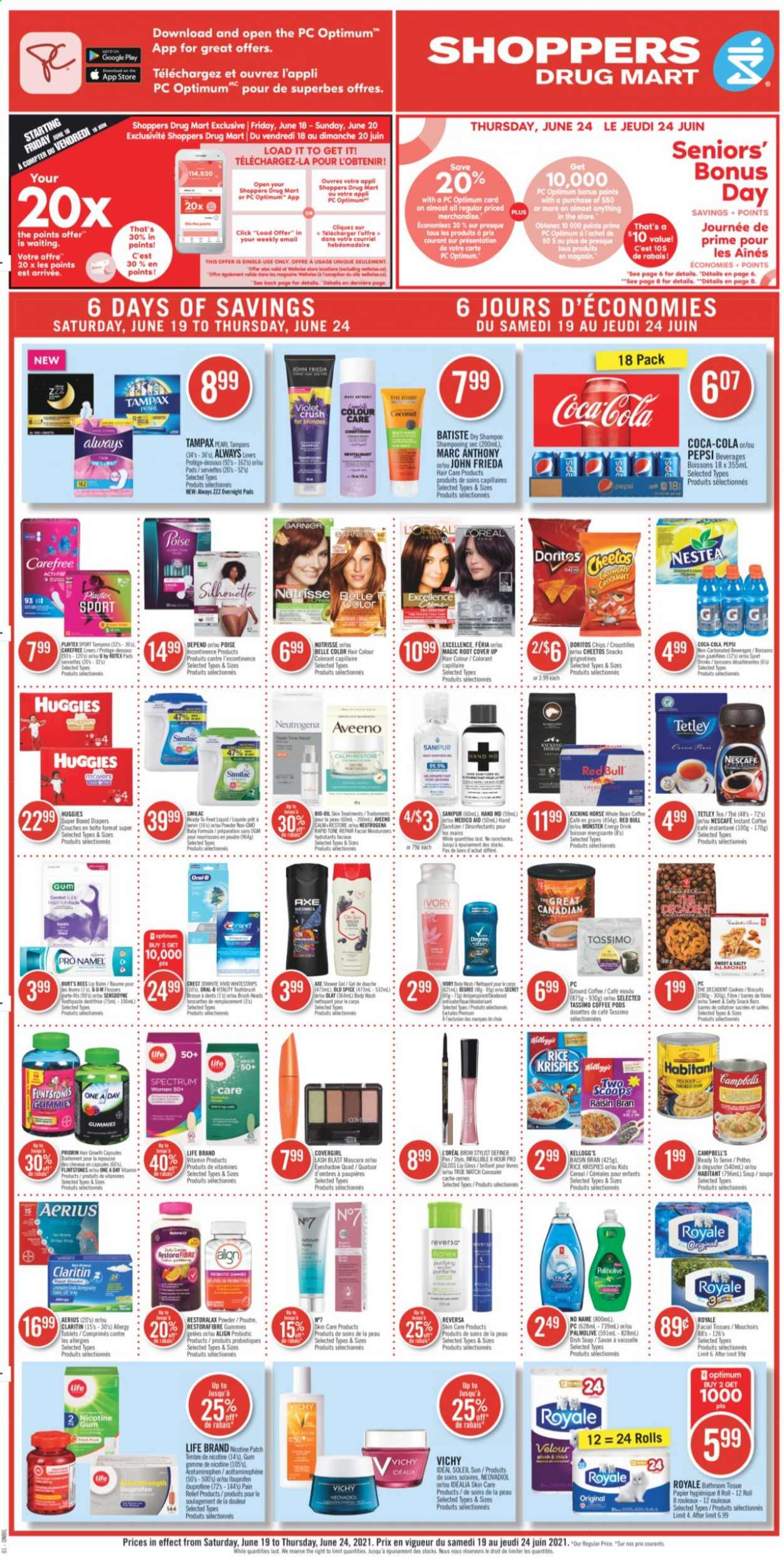 Shoppers Drug Mart flyer - June 19, 2021 - June 24, 2021. Page 1