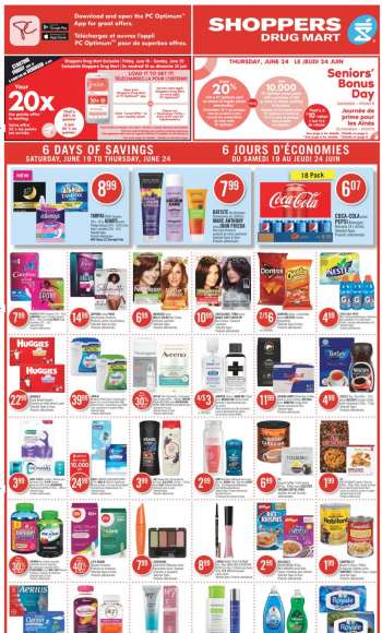 Shoppers Drug Mart Flyer - June 19, 2021 - June 24, 2021.