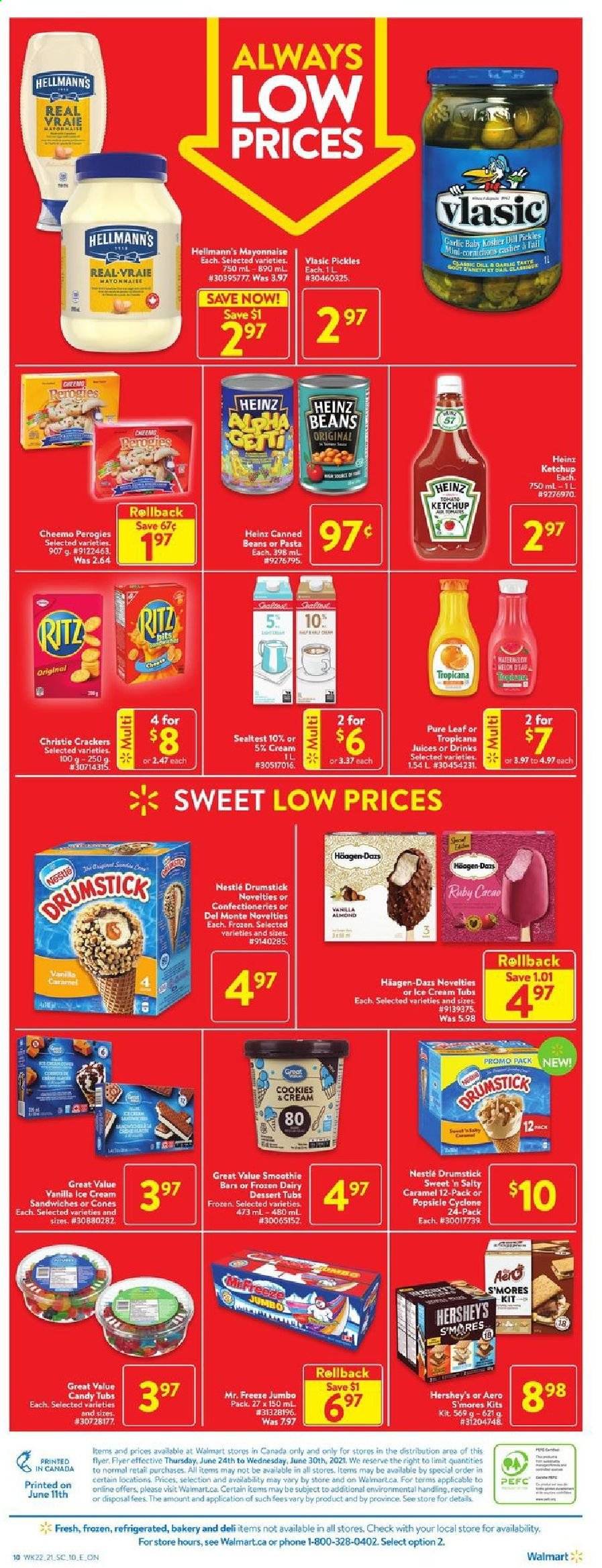 Walmart flyer - June 24, 2021 - June 30, 2021. Page 4