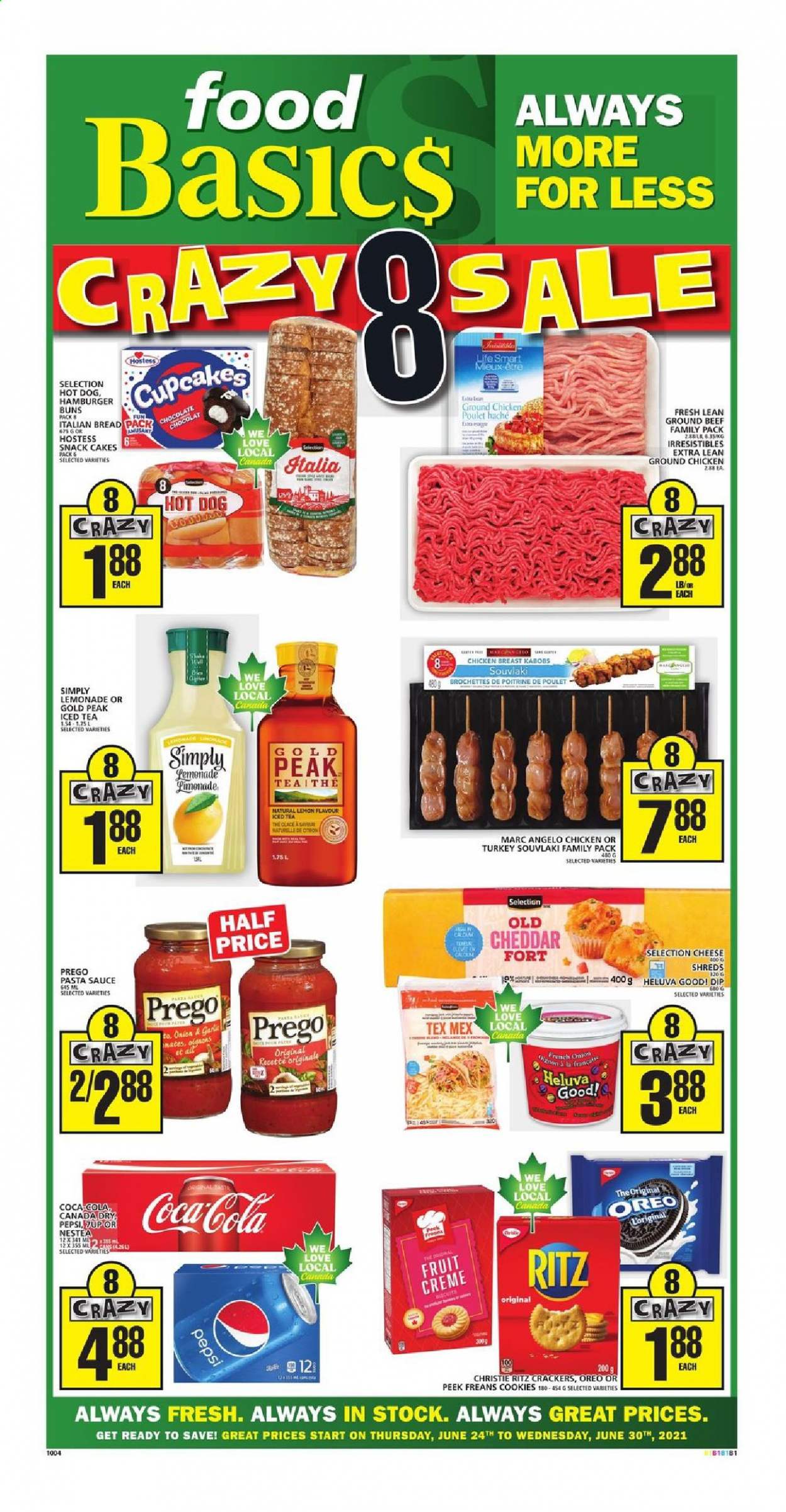 Food Basics flyer - June 24, 2021 - June 30, 2021. Page 1