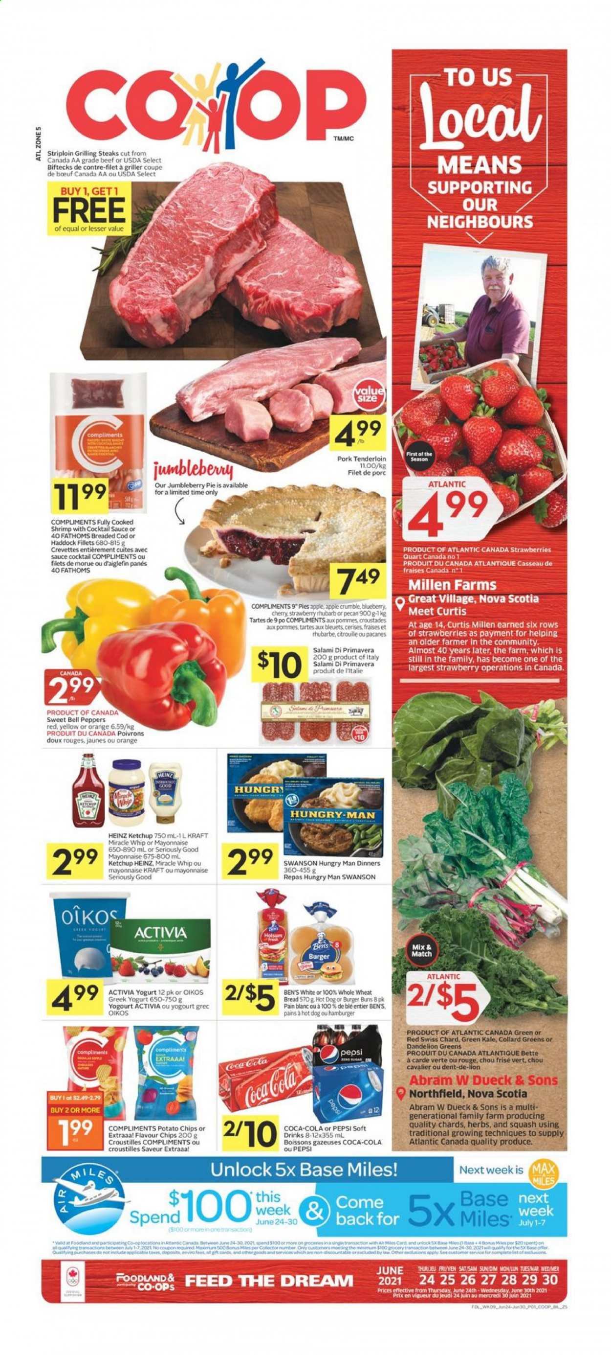 Co-op flyer - June 24, 2021 - June 30, 2021. Page 1