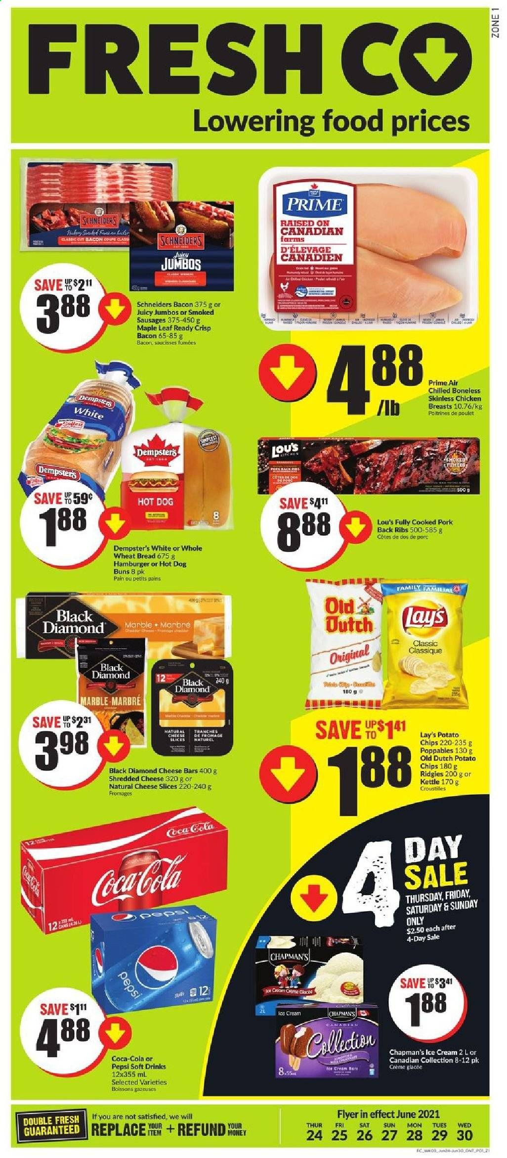 FreshCo. flyer - June 24, 2021 - June 30, 2021. Page 1