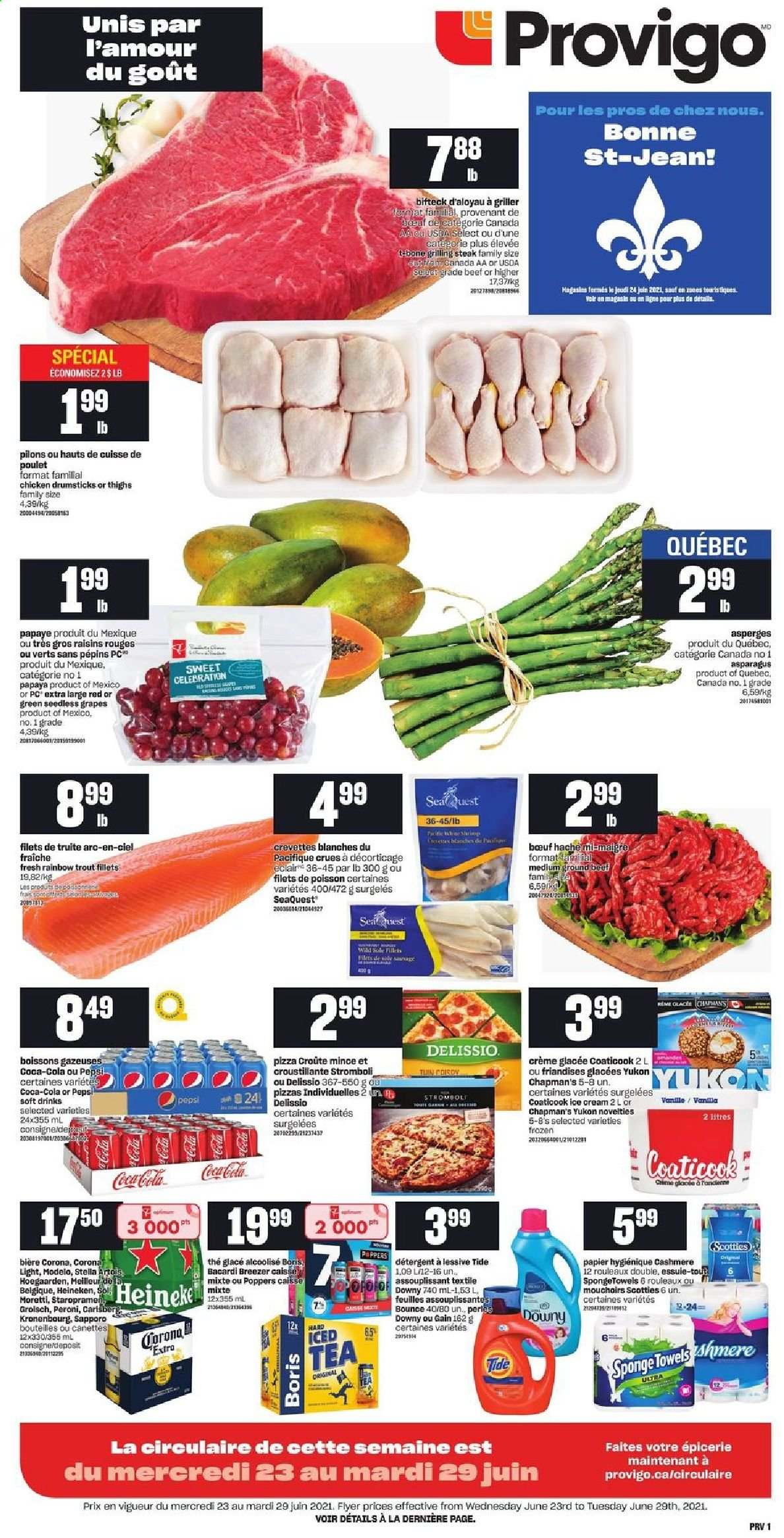 Provigo flyer - June 23, 2021 - June 29, 2021. Page 1