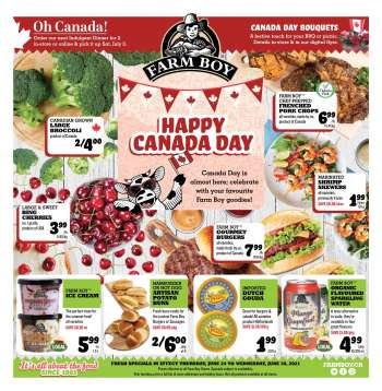 Farm Boy Flyer - June 24, 2021 - June 30, 2021.