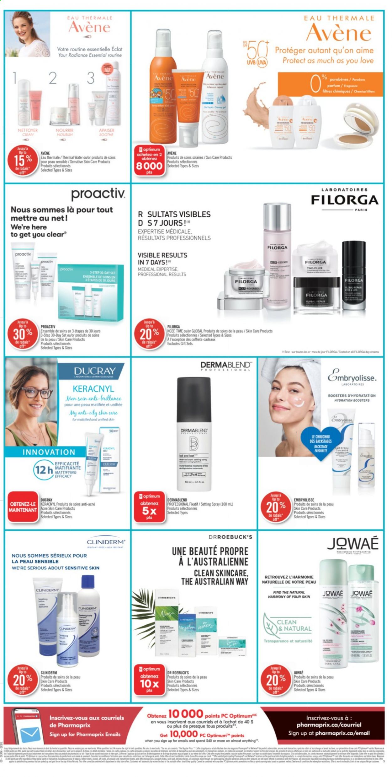 thumbnail - Pharmaprix Flyer - June 26, 2021 - July 02, 2021 - Sales products - 7 Days, Eclat, fragrance, setting spray. Page 13.