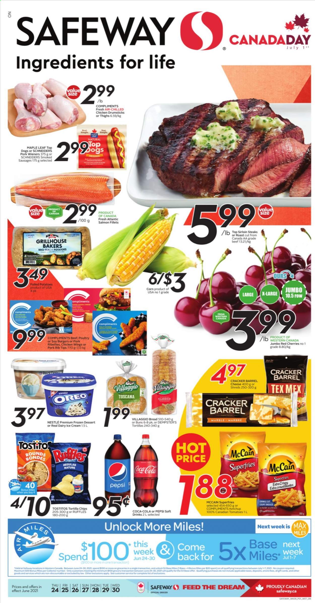 Safeway flyer - June 24, 2021 - June 30, 2021. Page 1
