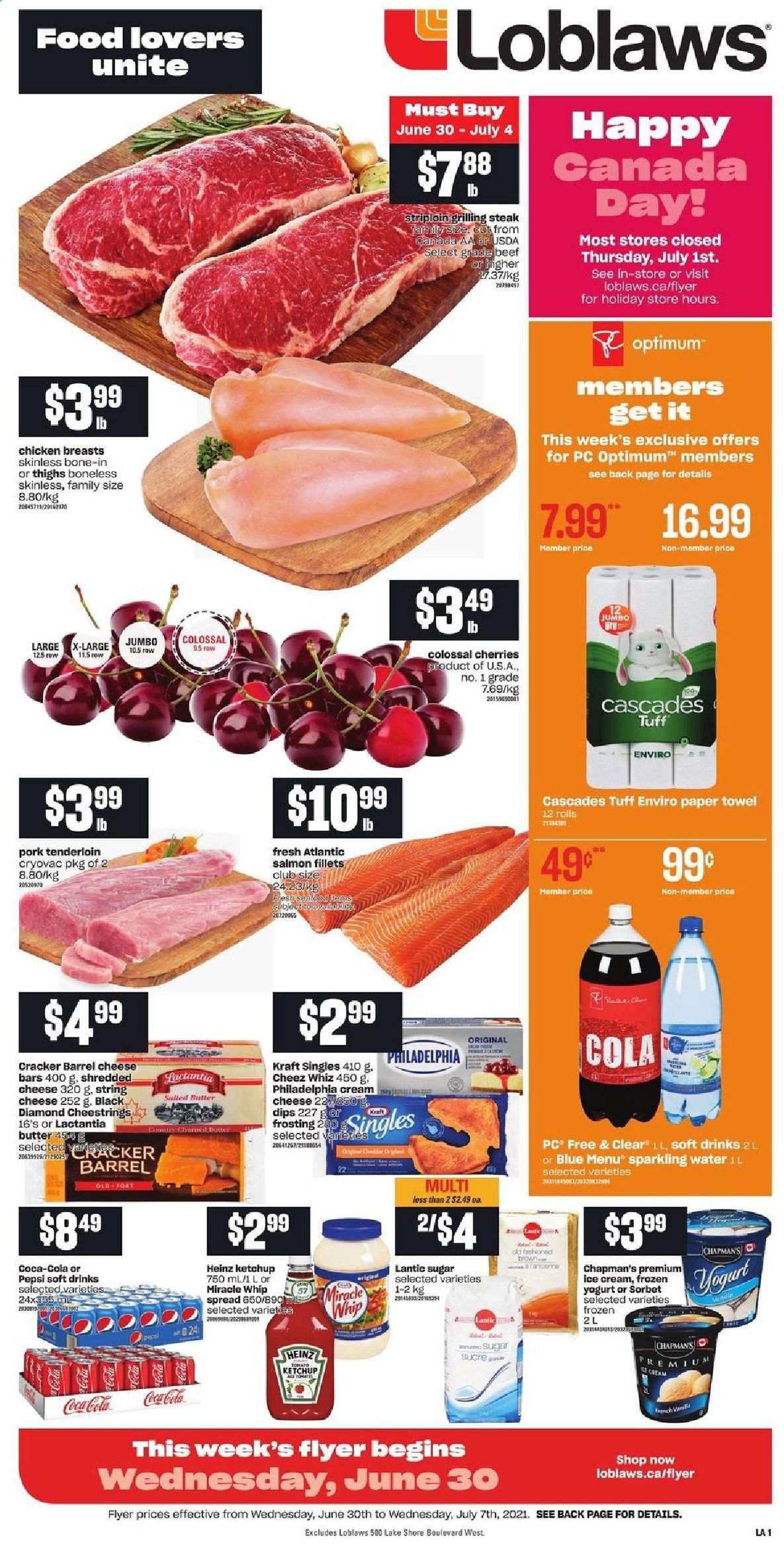 Loblaws flyer - June 30, 2021 - July 07, 2021. Page 1