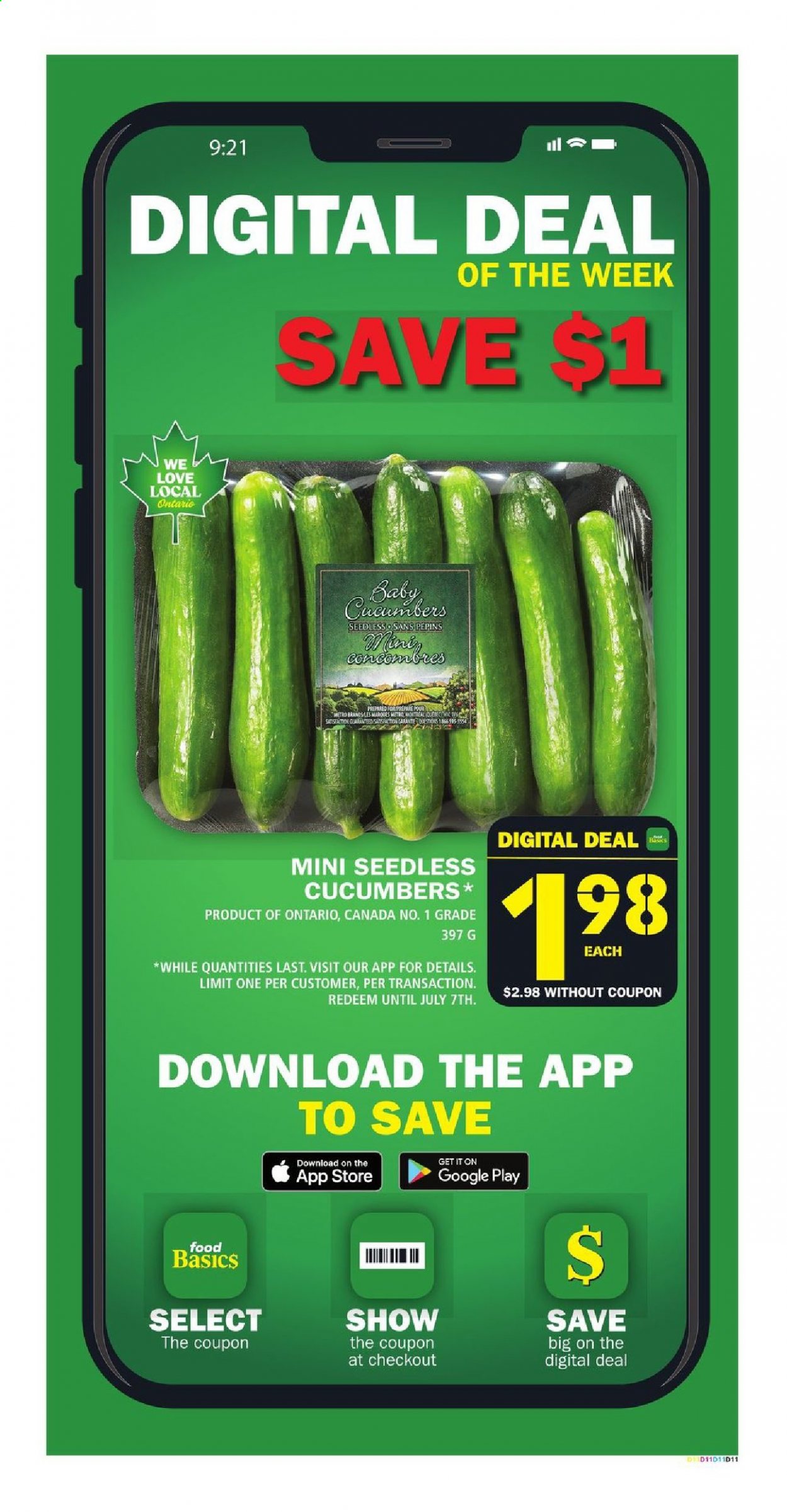 Food Basics flyer - July 01, 2021 - July 07, 2021. Page 6